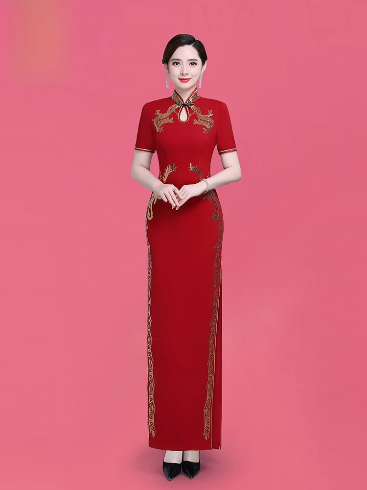 

Ele Long Dance Performance Gown Ausmanlin High Faion ow Suit Stage Performance Dr Sli Versatile