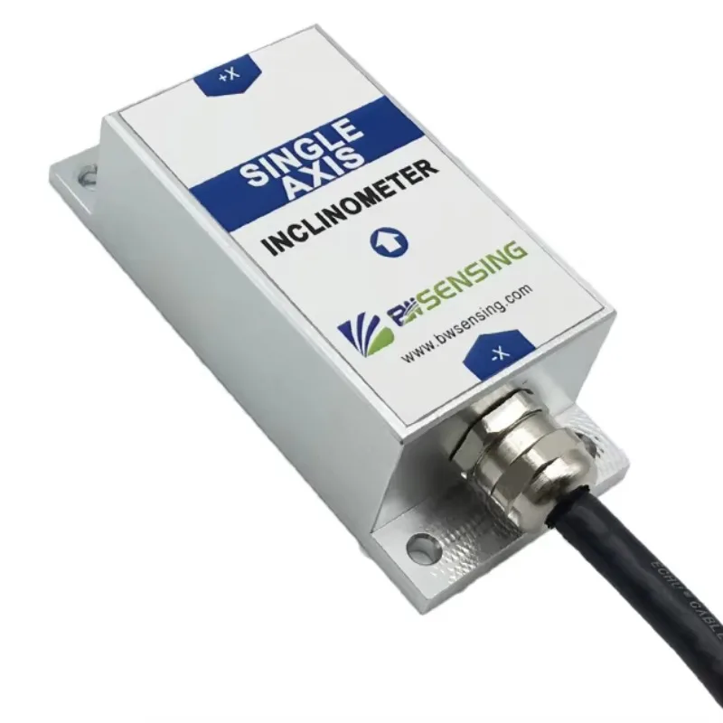 MAF BWSENSING BWM417 Single Axis Digital Inclinometer 0.01 Degree Accuracy RS232 RS485 TTL Optional Modbus Output for Tilt Senso