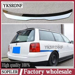 Car Roof Spoiler For Volkswagen VW Passat B5 (3BG) Variant 1996-2005 Glossy Black Universal Rear Trunk Spoiler Hatchback WING