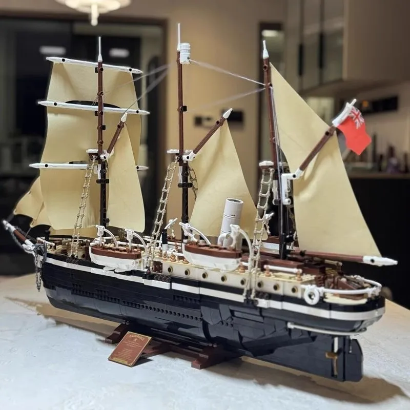 

3011 шт. новые значки подходят для выносливости, модель корабля, комплект строительных блоков, легендарный корабль, кирпичи, игрушки для детей и взрослых, подарки на день рождения