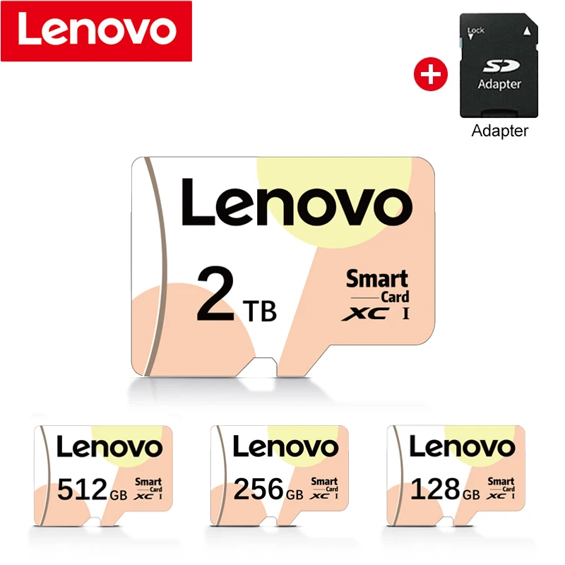 لينوفو-بطاقة ذاكرة عالية السرعة ، بطاقة ميكرو tsd ، 2 سعة كبيرة ، صغرى ، GB ، GB ، بطاقة فلاش للكمبيوتر الشخصي ، أجهزة كمبيوتر مكتبية ، ماك ، كاميرا