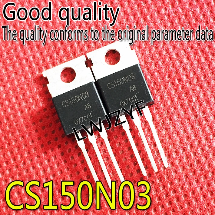 (1Pieces) New 50N03A CS150N03 150A30V CS150N03A8 MOS TO-220 MOSFET Fast shipping