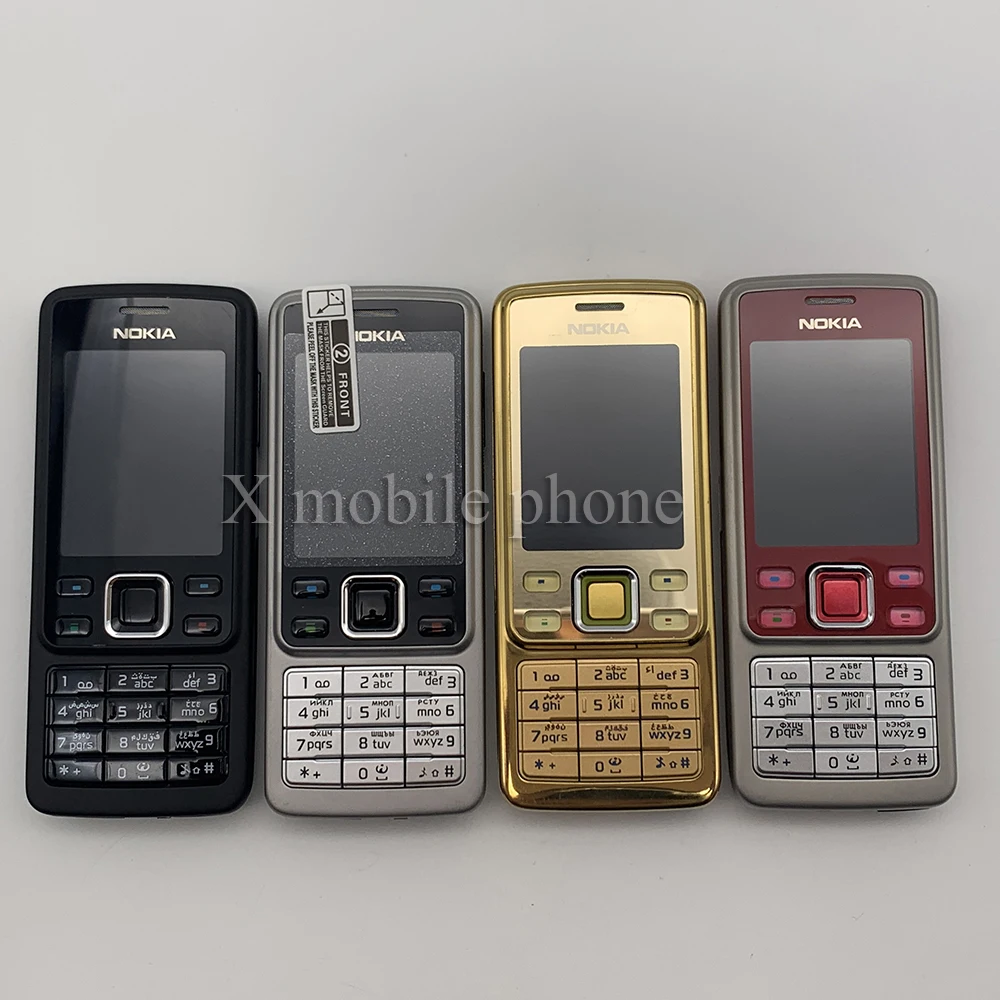 الأصلي مقفلة نوكيا 6300 شريحة واحدة GSM 900/1800/1900 بلوتوث 2MP MP4 الهاتف المحمول لوحة المفاتيح متعددة اللغات صنع في فنلندا