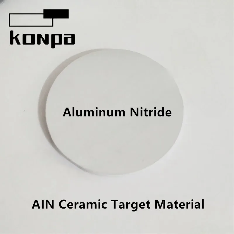 

2N5 D50.8x3.18mm Aluminum Nitride AIN Ceramic Target Material Magnetron Sputtering Coating Laboratory Specific Materials