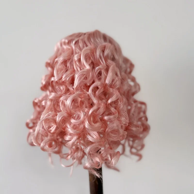 JD073 Wszystkie rozmiary Długie kręcone peruki BJD Hurtownia Syntetyczna peruka dla lalek moherowych Hurtownia włosów Najlepsza sprzedaż akcesoriów