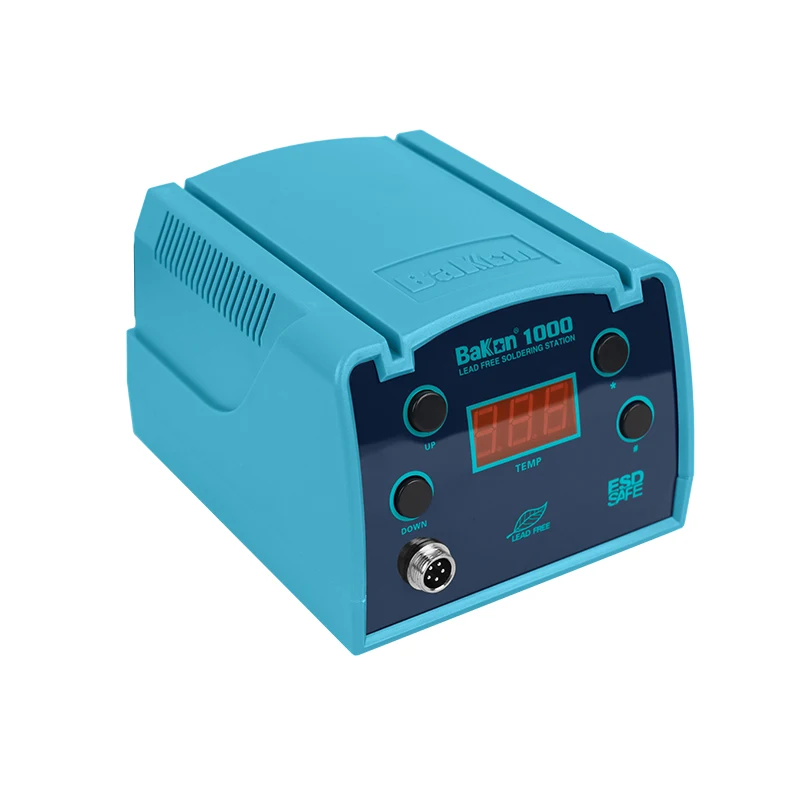 Bakon BK1000 Made in China OEM Customization Lead-Free Eddy Heating Preheater Rework Mobile Repair Soldering Station