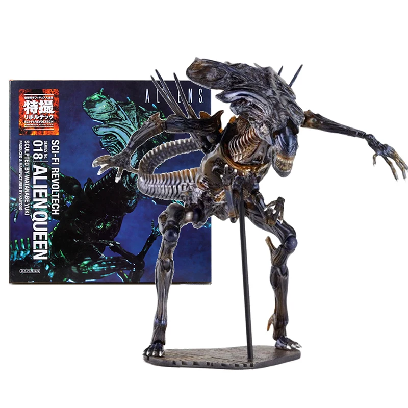 Alien vs. Predator Alien Queen Action Figure 018 PVC Collection Doll Xenomorph XX121 Ornament Movable Model Toys Gifts For Child