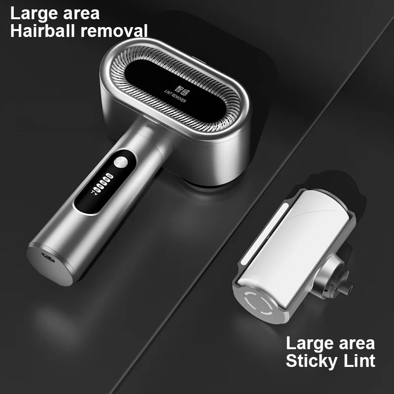 Триммер для волос с двумя головками, устройство для удаления волос на зимнем свитере, портативная электрическая машинка для бритья, на присоске для одежды