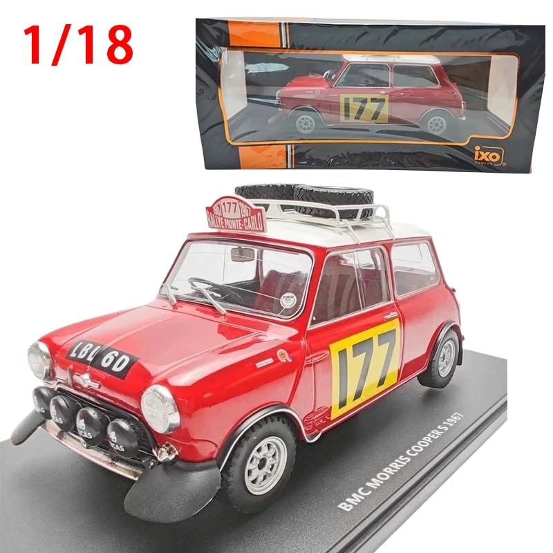 

Diecast 1/18 Scale Model Car 1/18 BMW MINICooper #177 Alloy Car Model Play Vehicles Toys for Boys Original Box