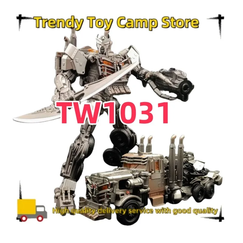 

BAIWEI Transformation TW1031 TW-1031 Scourge Rise of the Beasts Movie 7 Studio Series KO SS101 аниме Фигурка игрушки 18 см