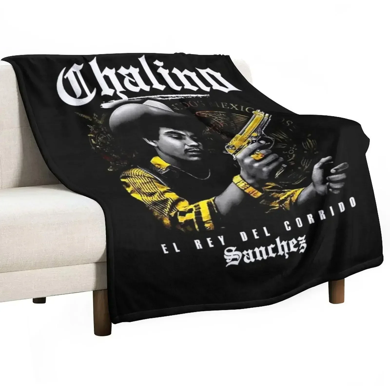 

CHALINO SANCHEZ EL REY DEL CORRIDO Throw Blanket Flannel for winter Blankets