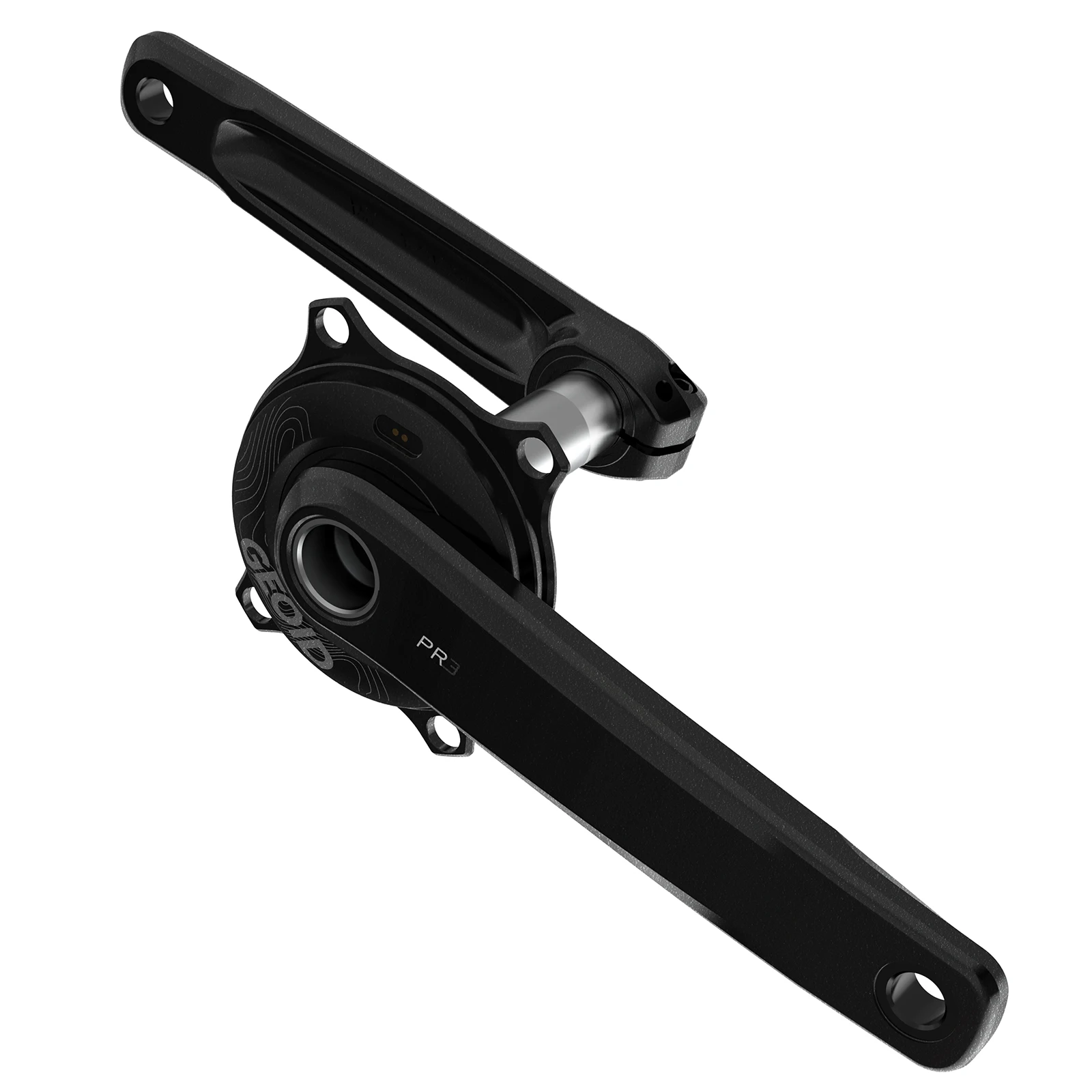 

PM500 Base Geoid Power Meter Cadence Pedal Balance Ant Steel Spindle Crankset Chainring for Shimano Sram