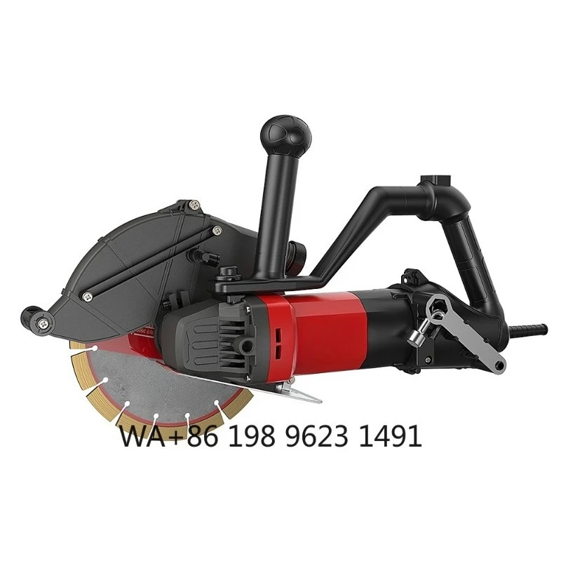 Brushless Motor Wall Chaser Multifunctional Concrete Slotting Cutter Tile Wall Grooving Cutting Power Tool