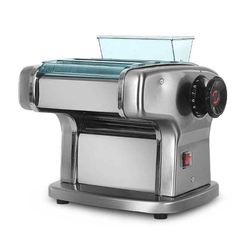 

[Best-selling] Electric Pasta Maker Machine Professional Noodle Dumpling Maker Commercial Household Stainless Steel Press D