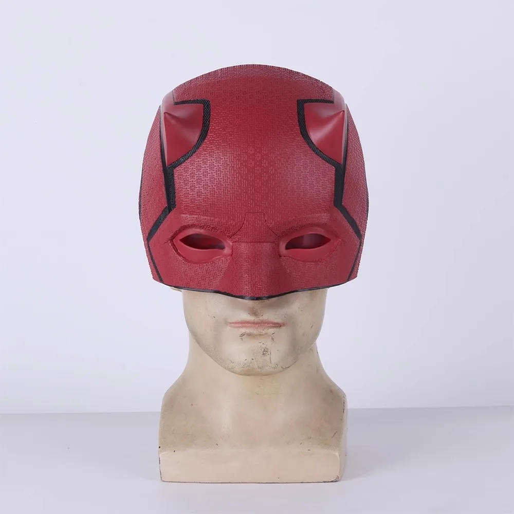 Movie Daredevil Born Again Mask Matt Murdock Headwear The Avengers Cosplay Helmet Superhero Headdress Party Masks Accessories