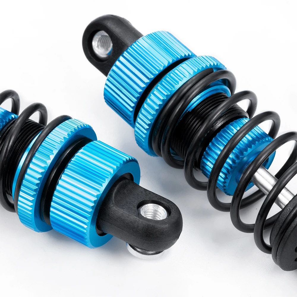 AXSPEED 4Pcs Aluminium Alloy Oil Shock Absorbers Damper Set for Tamiya TT02 1/10 RC Drift Car Upgrade Parts