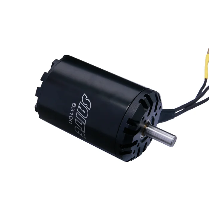

Electric Outrunner Brushless Dc Motor 48v 63100 130kv 4000w 12S Bldc Motor With Hall Effect Sensor for Electrical Equipment