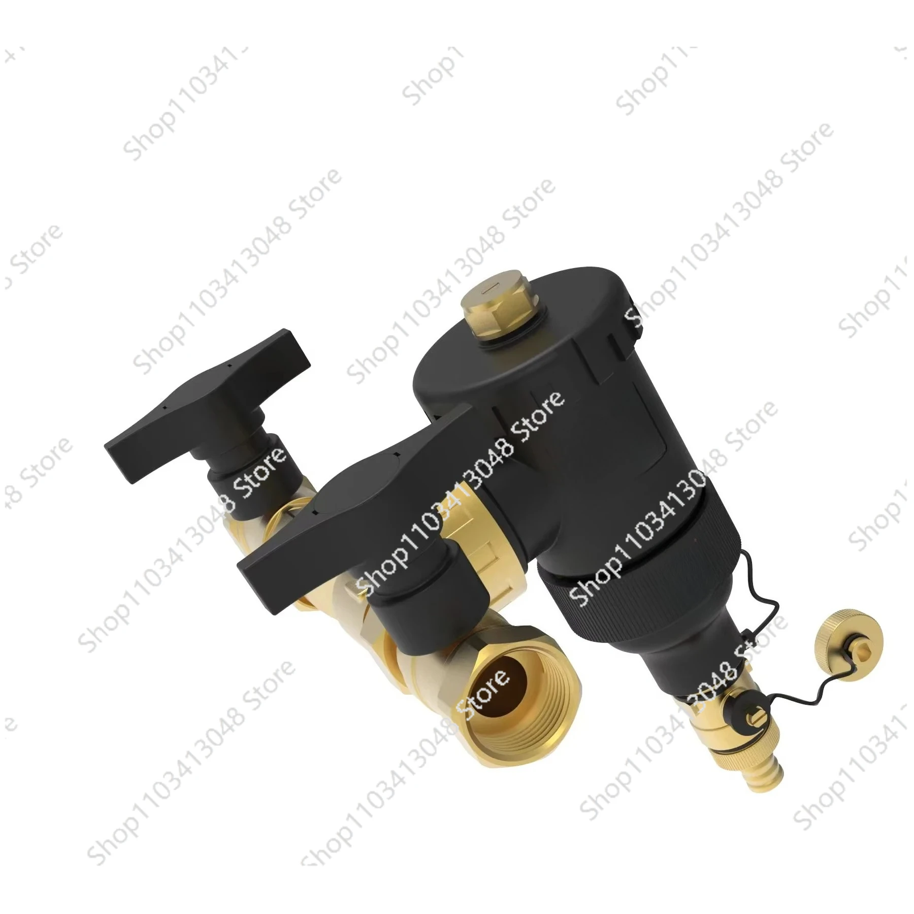 

Industrial-Grade 3/4" 1" 1-1/4" Magnetic Pre Filter for Wall-hanging Stove Magnetic Filter with Shut-off Valve for Iron Removal