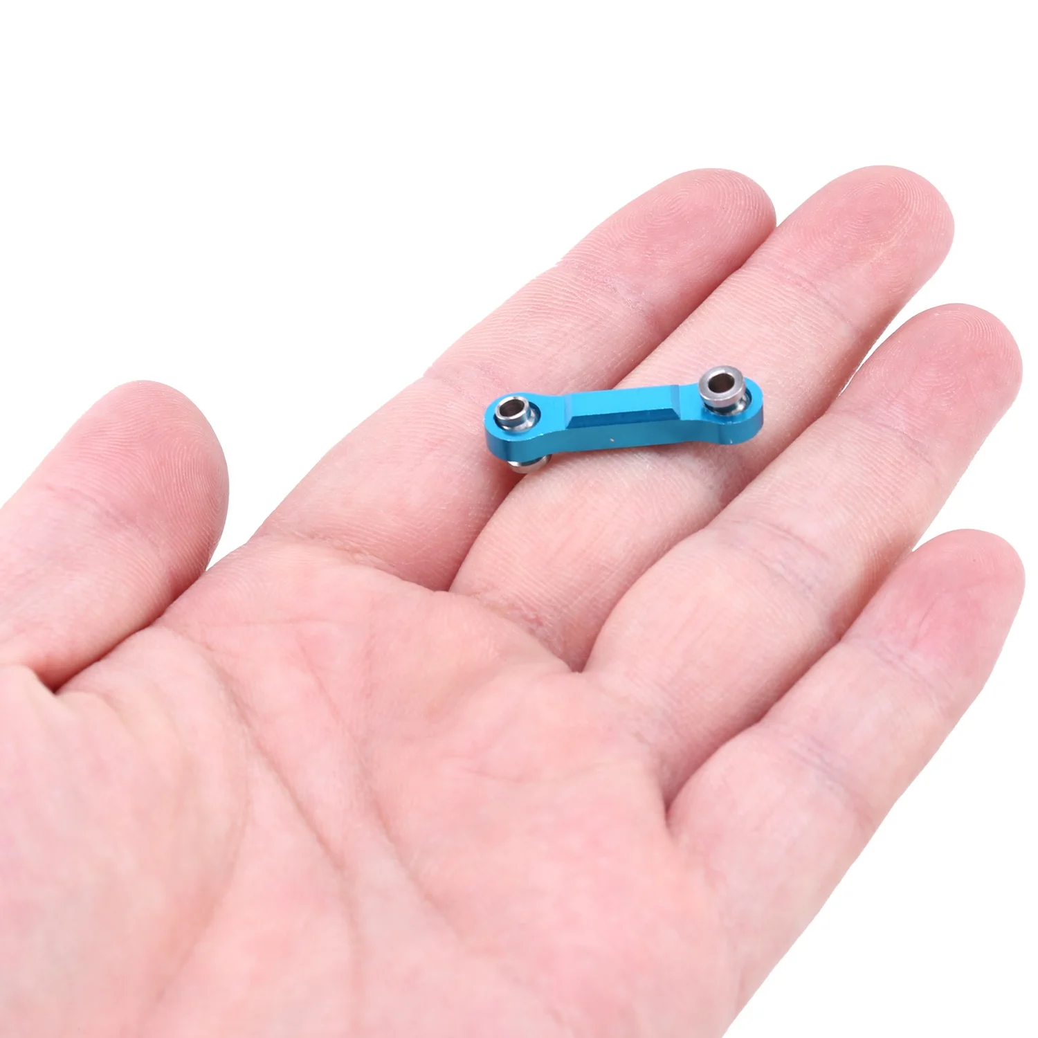 

Modern Servo Rudder Rod Metal Upgrade Rc Car Parts for Wltoys A959-B Blue