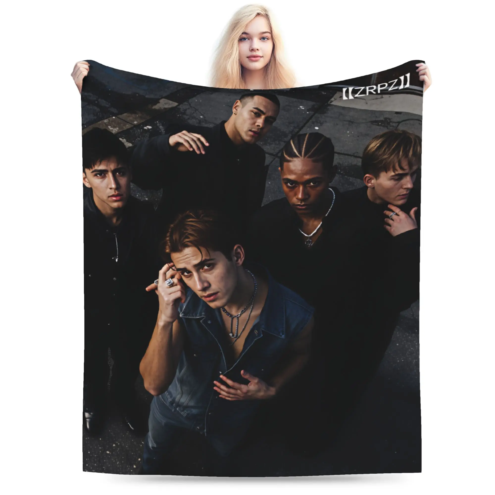 Band Santos Bravos Blanket  Warm Soft Novelty Plush Throw Blanket For Couch Bed Travel Flannel Bedspread Bed Cover