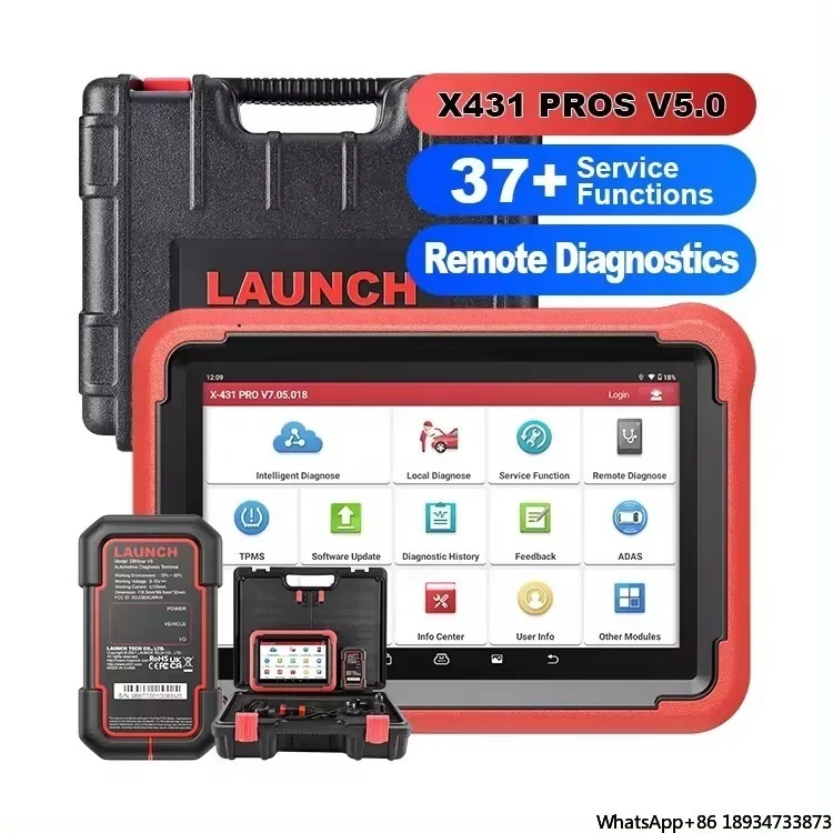 X431 PROS V 5.0 Diagnostic Tools OBD2 Scanner  Auto Automotive Tool Car Scan Autoscanner Diagnosis X-431 Pro V