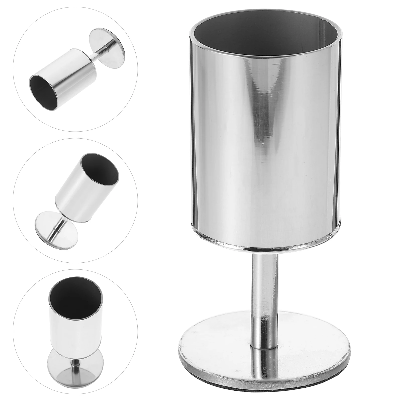 

Toothpick Holder Large Capacity Stainless Steel Travel Kitchen Fruit Pick Container Skewers Organizer Dispenser Jar Practical