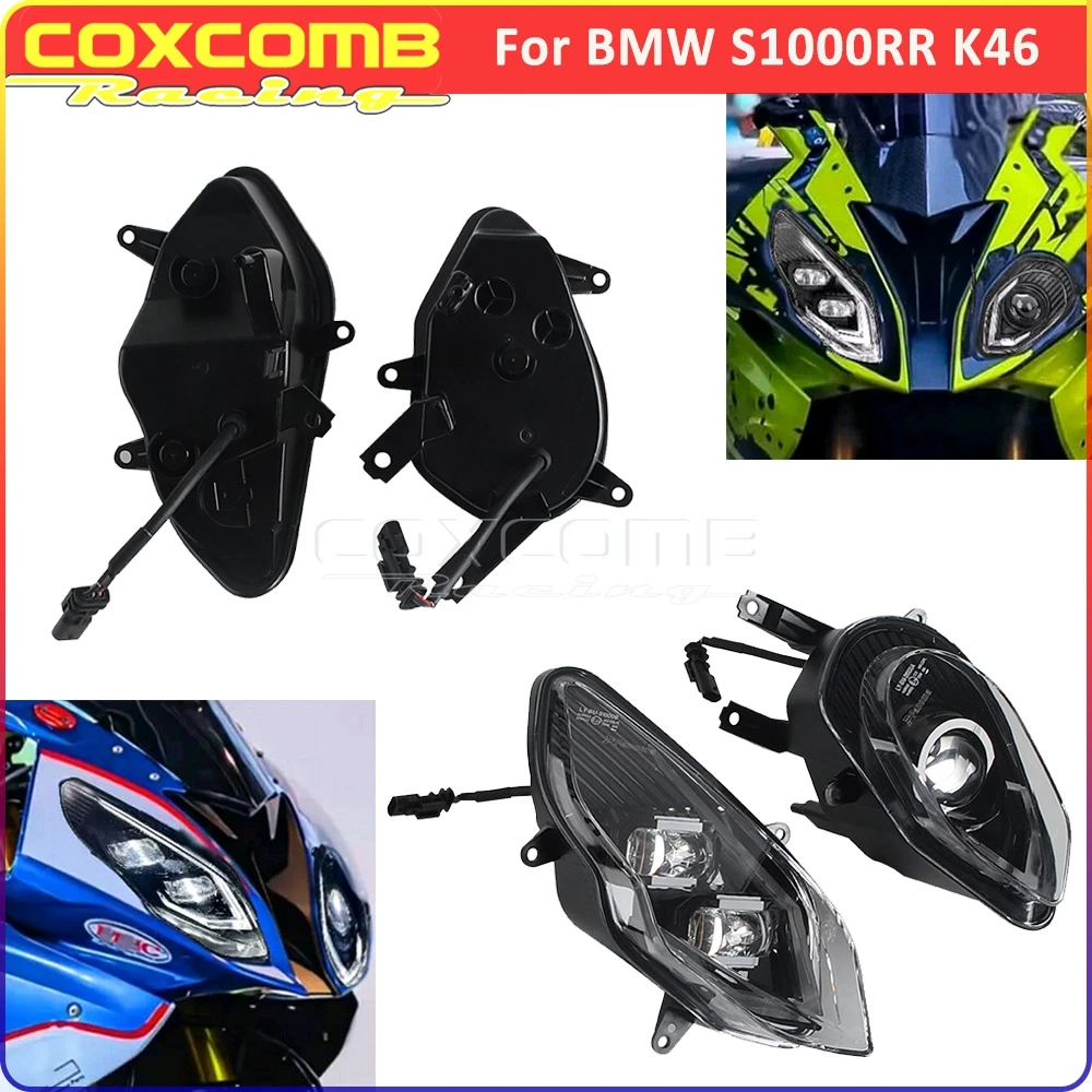 

For BMW S1000RR K46 S 1000 RR 2015 2016 2017 2018 Motorcycle Evil Eyes Headlight Front LED Head Light High Low Beam Headlamp DRL