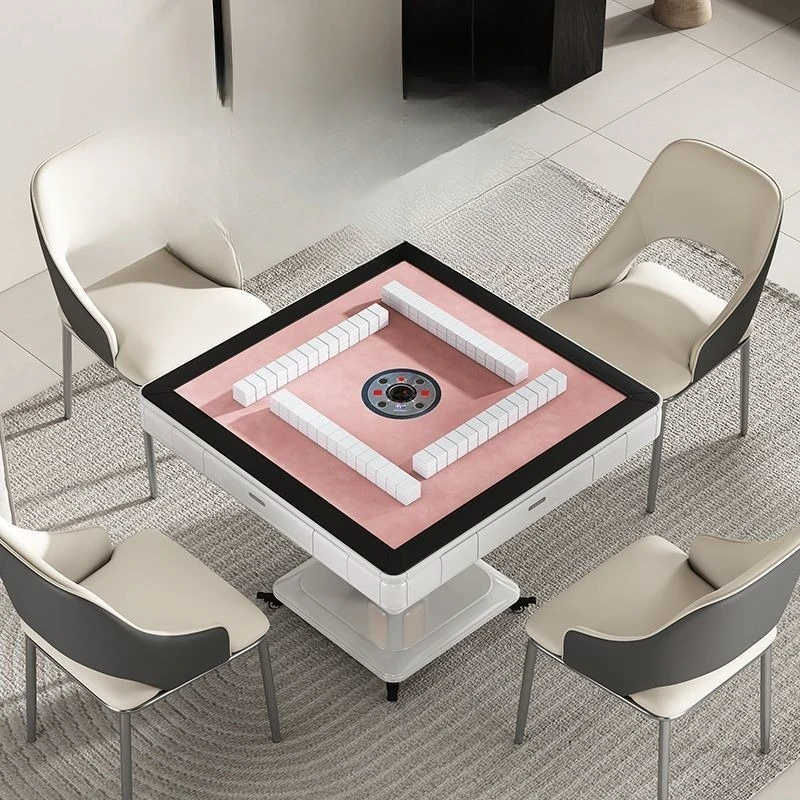 

Household heating electric folding mahjong table dual-purpose table