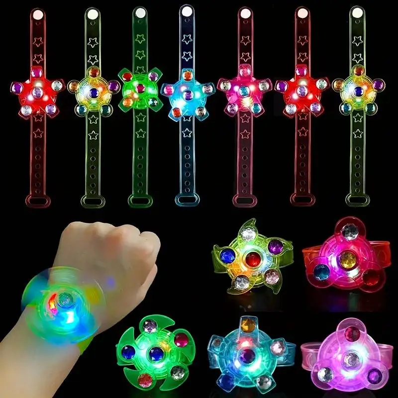 New Style Kids LED Watches Fashion Rotating Lighted Gyroscope Luminous Bracelets Children's Watches Funny Boys Girls Toys Gift