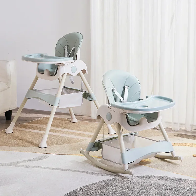 Multi Level Adjustable Baby Dining Chair Versatile Children's Dining Chair Multifunctional Baby Home Dining Chair Foldable