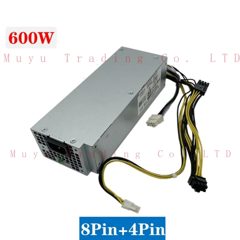 New PSU For Dell Optiplex 3040 3650 3046 5040 7040 7050 8Pin 600W Power Supply DPS-600EM-00 L180ES-00 D180ES-00 D240EM-00