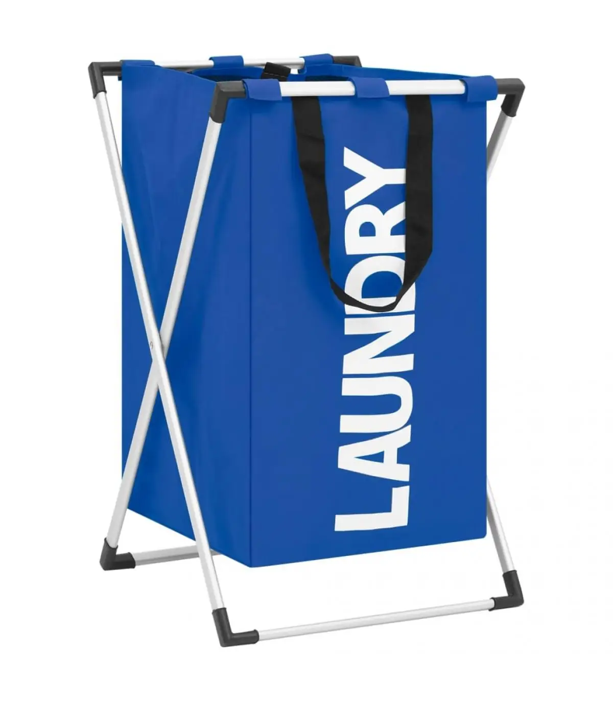 Blue laundry separator laundry baskets