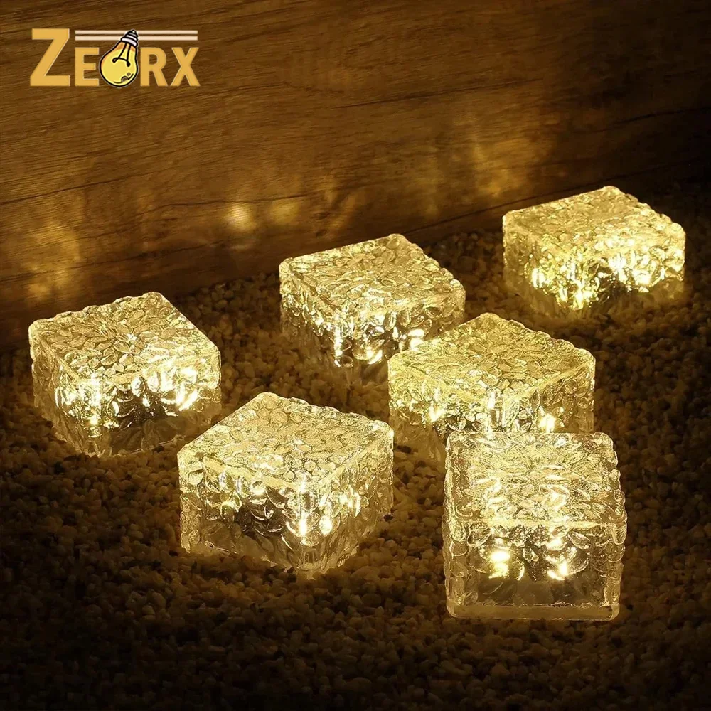 أضواء الطوب الشمسية المناظر الطبيعية مسار ضوء حديقة الديكور ساحة الطريق الإضاءة راحة رصف للحديقة، المسار، الفناء، الممشى