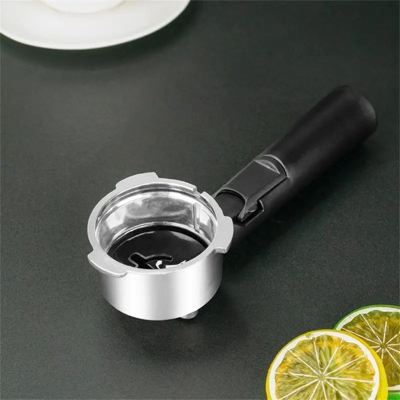 2025 New 51mm Espresso Filter Basket with Base Three Ear Portafilter for Uniform Pressure Distribution Coffee Machine Parts