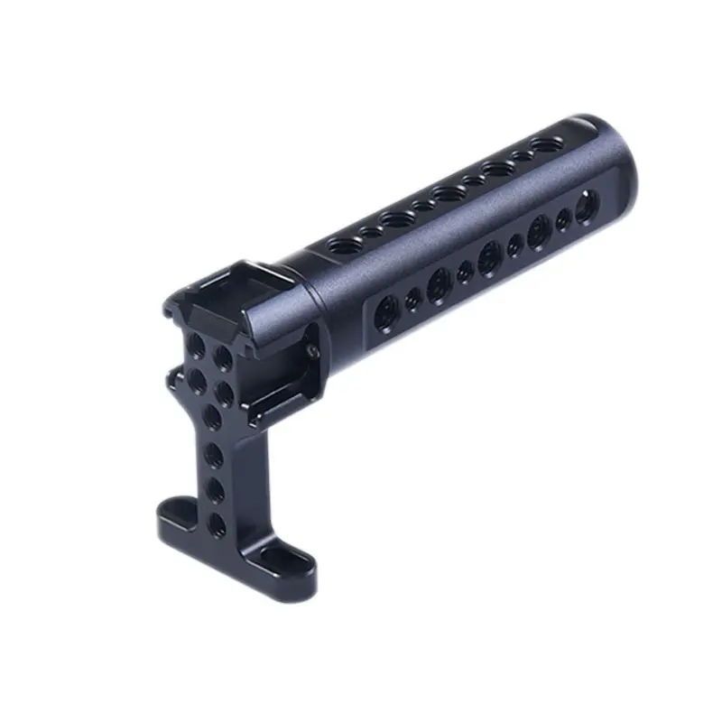 

Трехголовая камера холодного башмака беззеркальная верхняя подъемная ручка расширительный аксессуар корпус для камеры металлическое фотооборудование