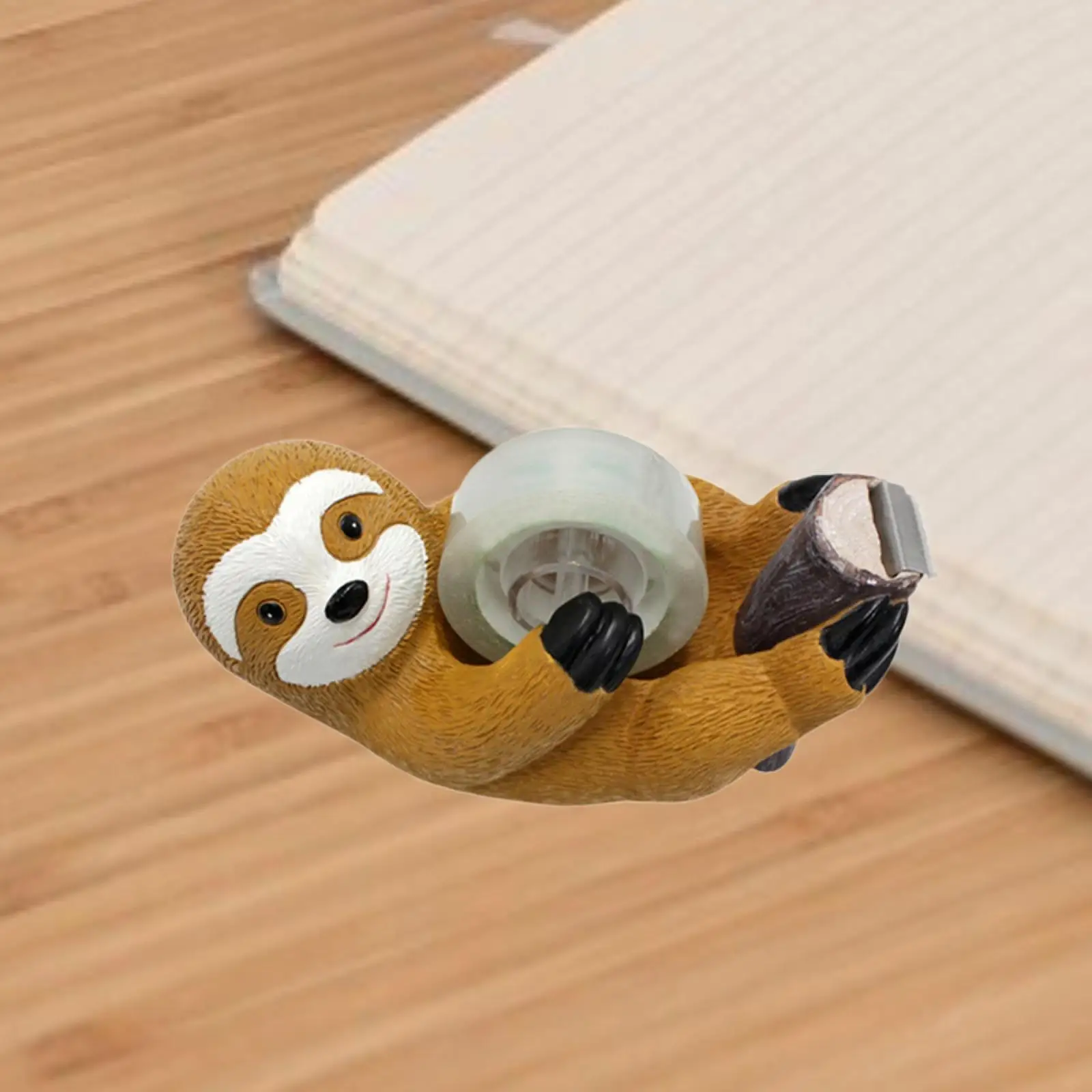 Sloth Shape Tape Cutter Portable Wear Resistant Decoration for Office Home