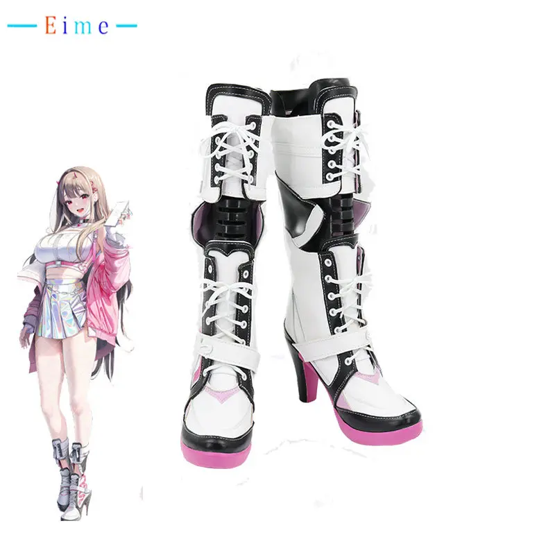 

Game NIKKE The Goddess of Victory Viper Cosplay Shoes Halloween Carnival Boots PU Shoes Cosplay Props Custom Made