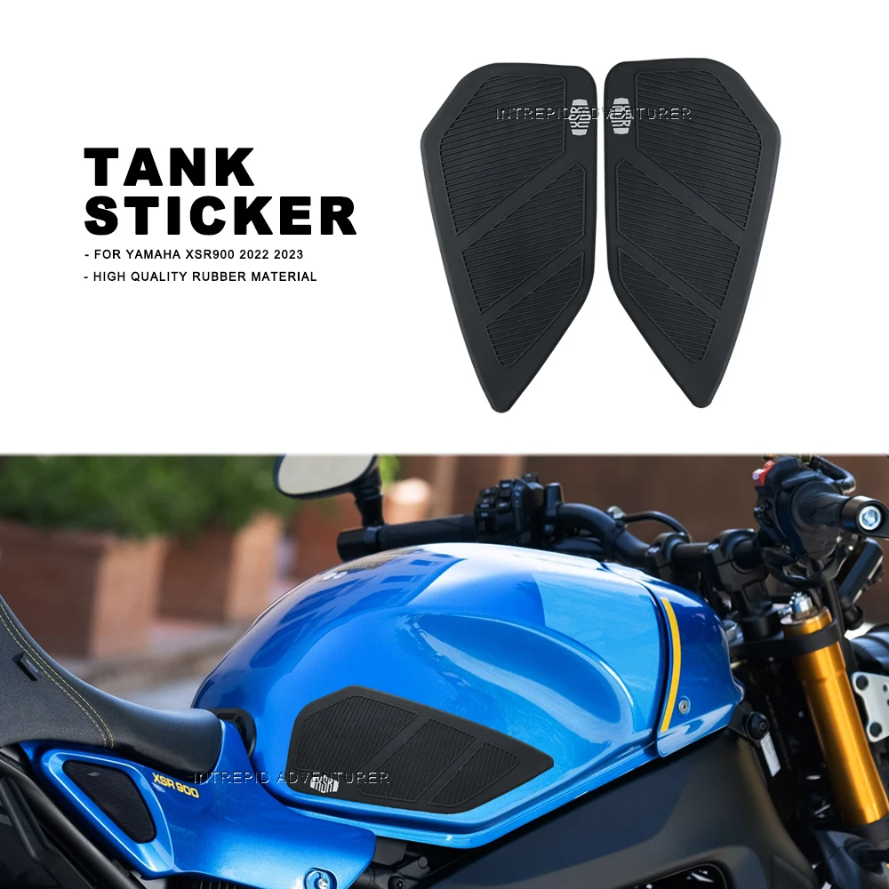 

For XSR 900 xsr900 2022 2023 Motorcycle Side Fuel Tank Pad Tank Pads Protector Stickers Decal Gas Traction Pad