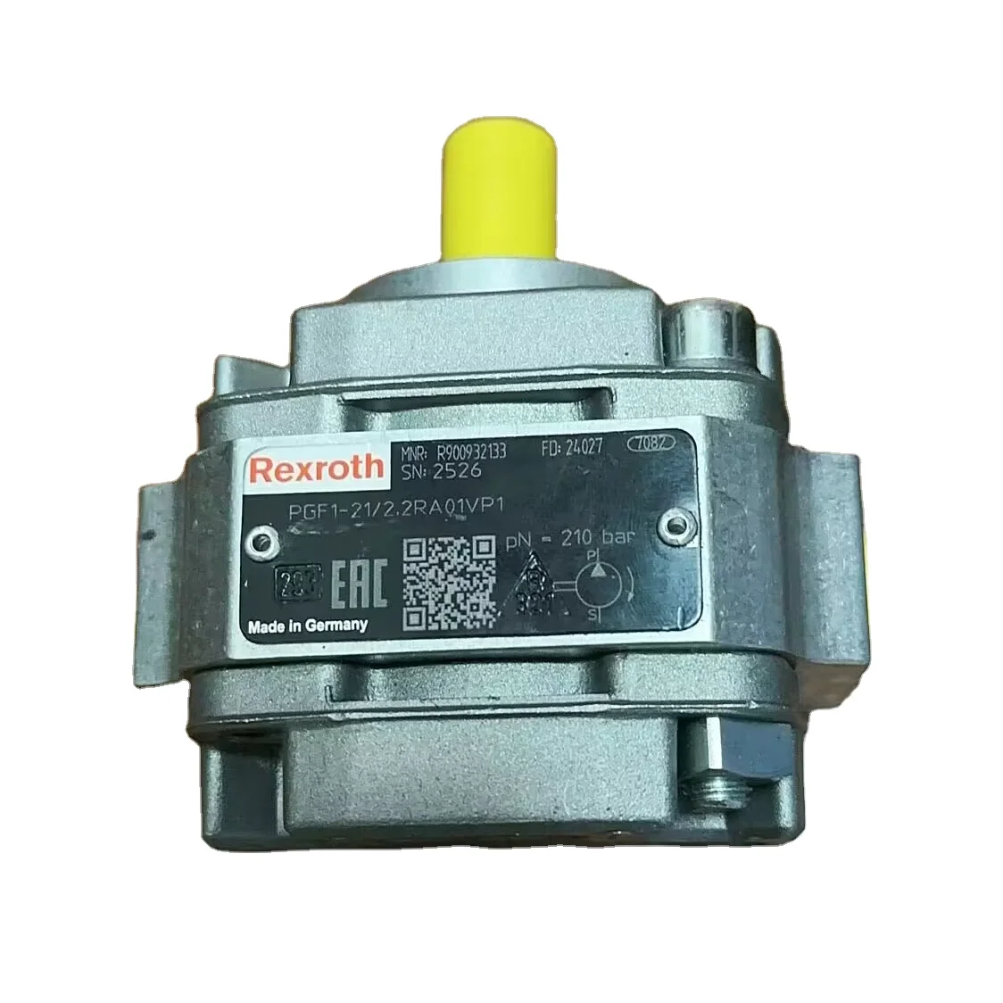 

PGF1-21/2.2RV01VP1 R900932133 PGF1-2X/2.2RV01VP1 rexr th ORIGIN Gear Pump Made in Germany in Stock Competitive