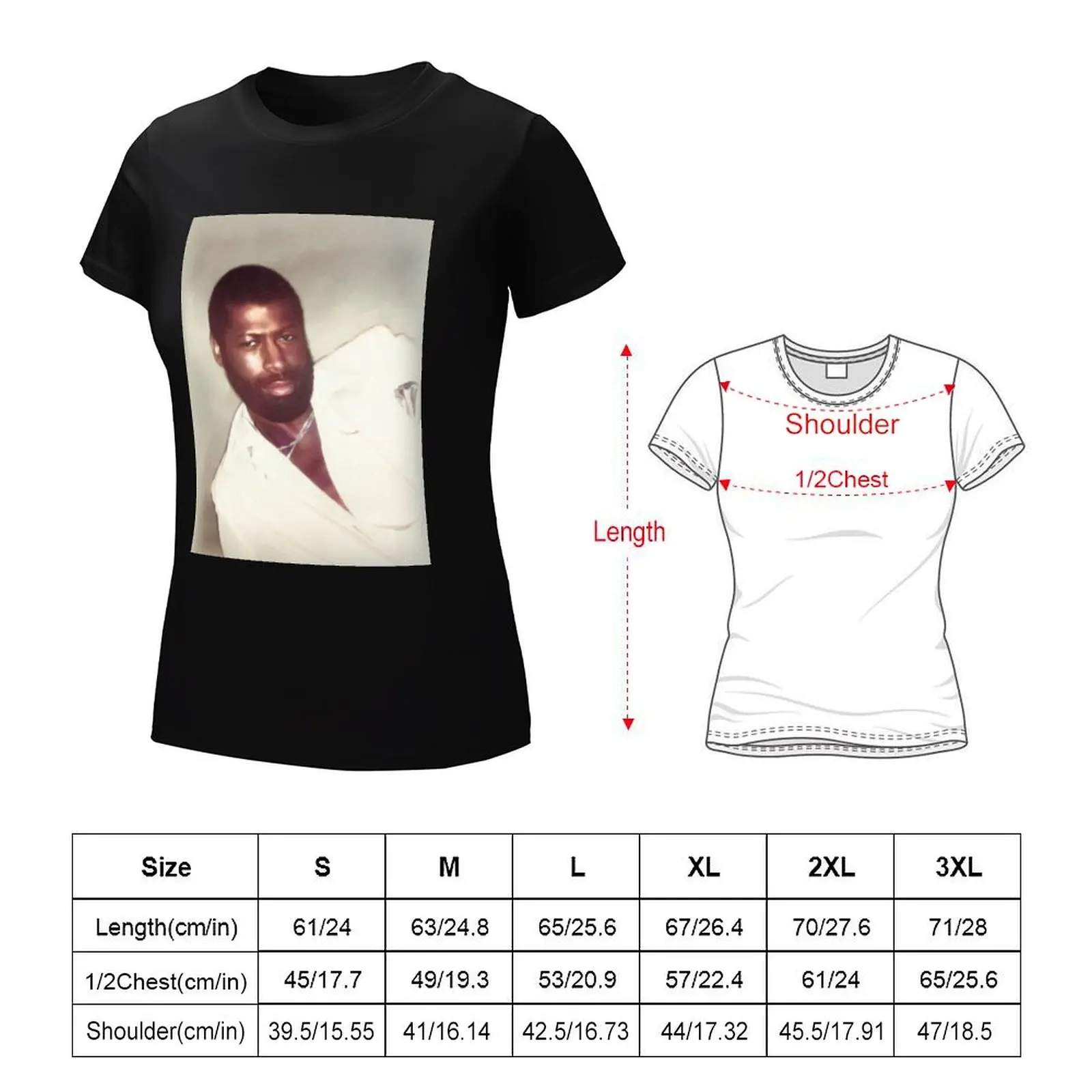 Teddy Pendergrass, Music Legend T-Shirt Aesthetic clothing summer clothes shirts graphic tees cute clothes Women's tops