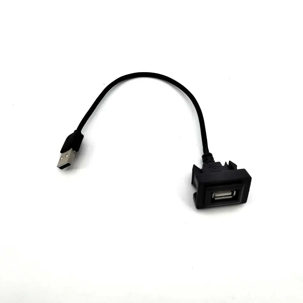 

Car Dash Flush Mount USB Port Panel Extension Cable Adapter For Toyota Vehicle
