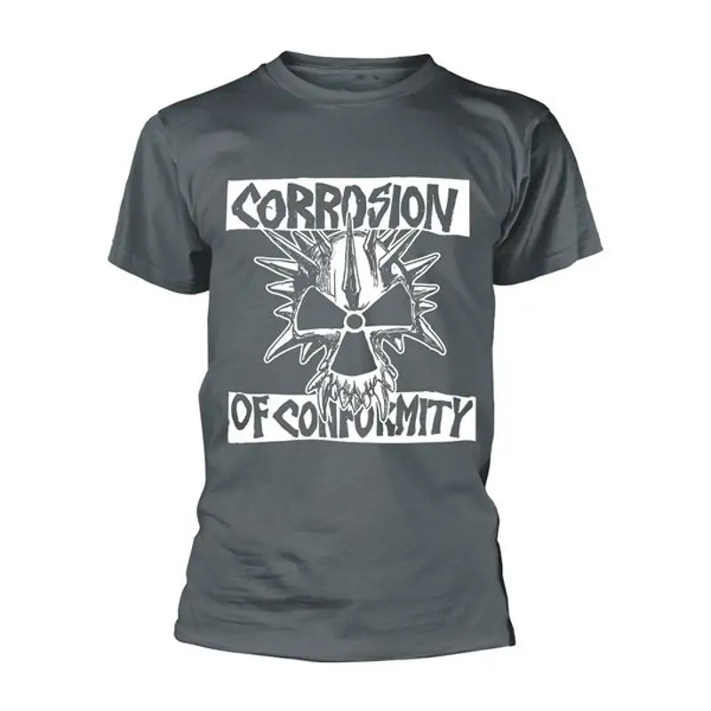 CORROSION OF CONFORMITY SKULL T shirt Front Back official licenced merch