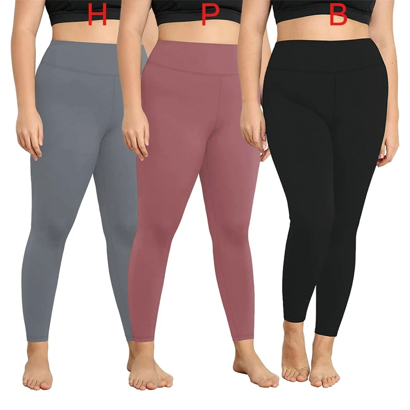 

Женские брюки для йоги, Европа, Америка, однотонные эластичные брюки для фитнеса с высокой талией для отдыха, большие размеры