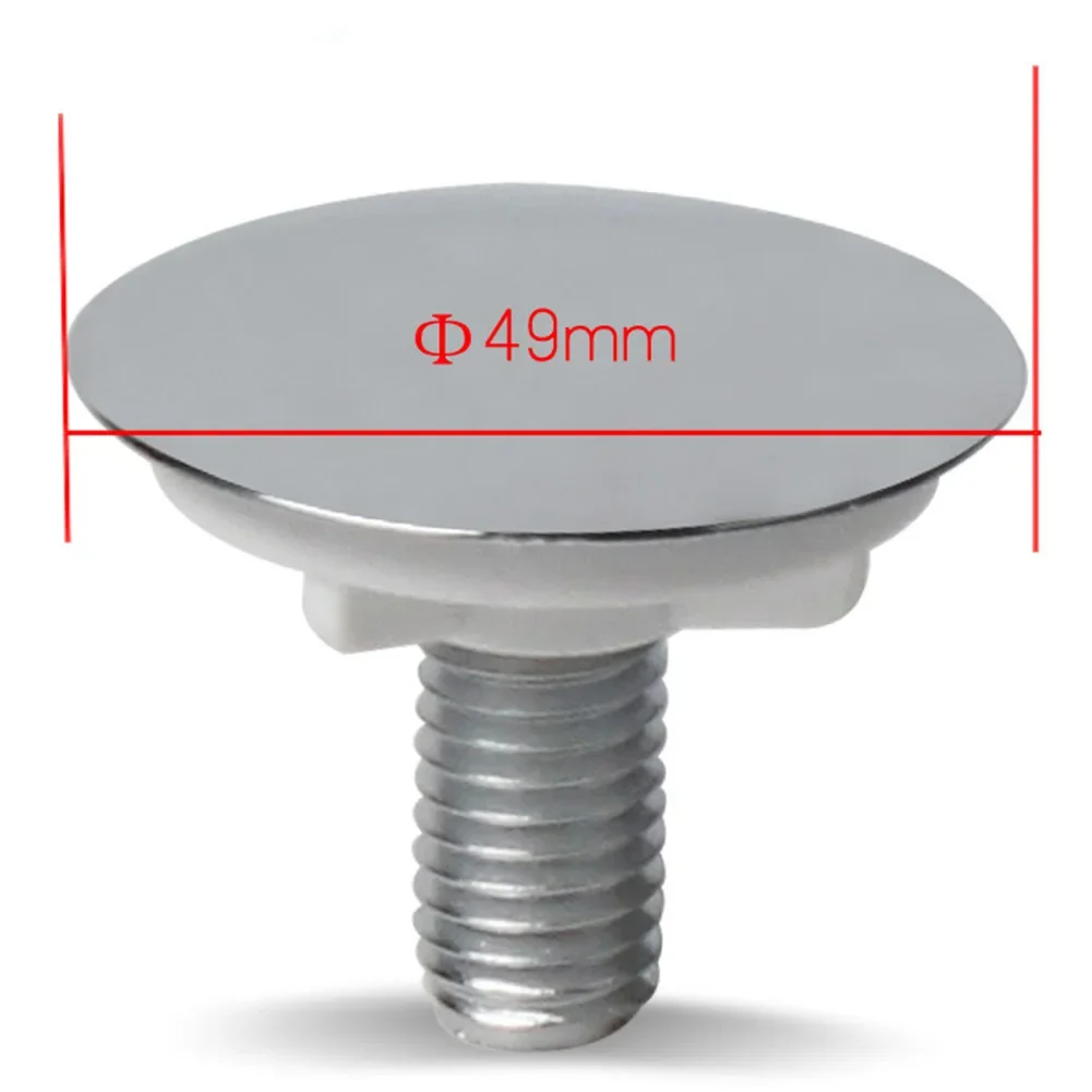 Kitchen Sink Tap Hole Covers Stainless Steel Basin Hole Sealing Plug For Kitchen Sink Tap Plastic 49mm Tap Hole Stopper Cover