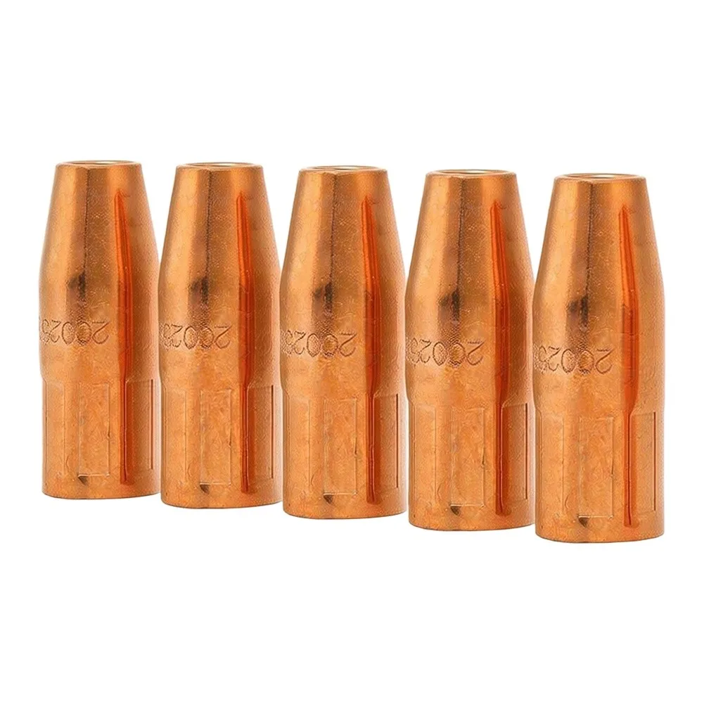 200258 Welding Nozzles Material for MIG Welding Gas For Miller for m25 for m40 with 12 Inch Recessed Tip Replacement Parts