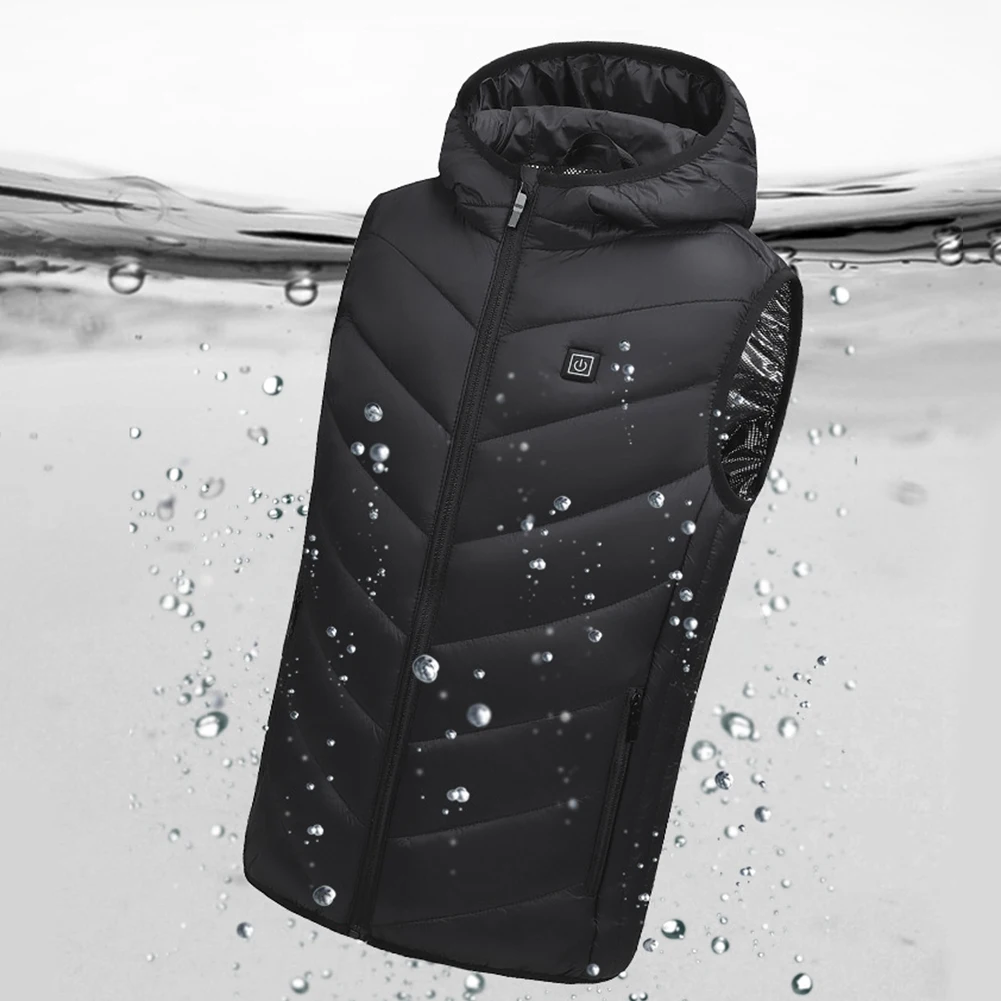 Jaket pemanas listrik rompi zona pemanas listrik Pria Wanita pakaian olahraga anak-anak mantel panas grafena mantel berkemah jaket pemanas USB