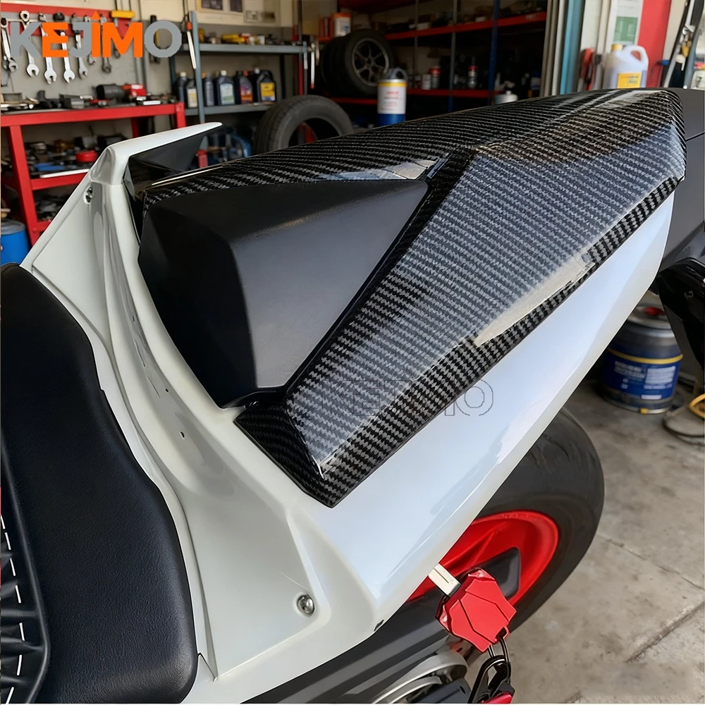 Capa de assento traseiro para motocicleta, abs, pillion, para yamaha yzf-r3 yzf r3 r25 2013-2018 2019 2020 2021 2022 2023 YZF-R3 abs mt 03 25