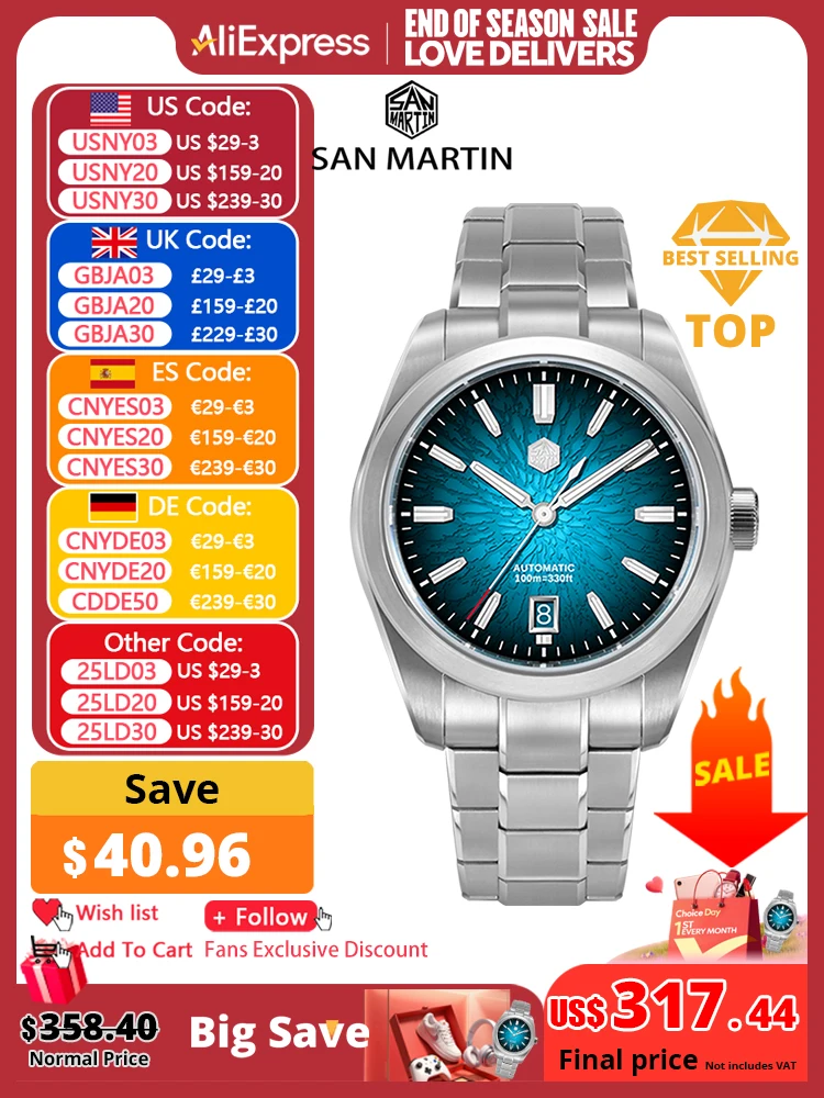 San martin 39mm sn0144 \