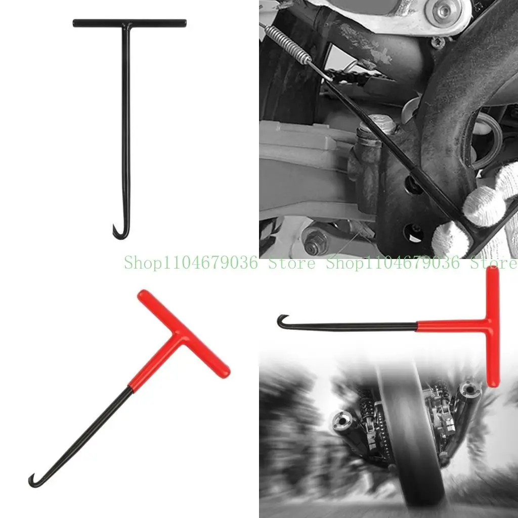 

652F Motorcycle Modification Exhaust Pipe Spring Hook T-shaped Spring Exhaust Hook