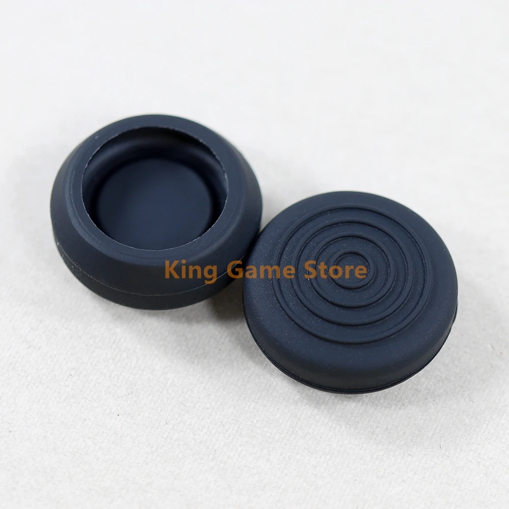 100 pçs silicone deslizamento polegar vara grip caps joystick capa para playstation 4 ps4 ps5 xboxone série switch pro controlador